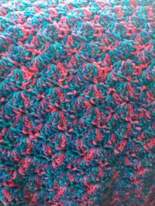 Crocheted Mermaid Blanket